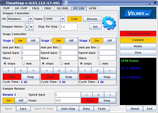 timestep window