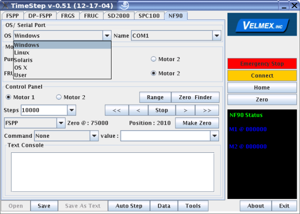 timestep window